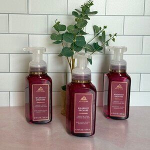 Bath and Body Works Wildberry Orchard Foaming Hand Soap - Set of 3